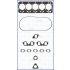 KOMPLET USZCZELEK GŁOWICY AJUSA 52039600 FIAT 8055.04 84-