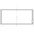 PANEWKI KORBOWODOWE MAHLE 209PL20225025 0.25 RVI MIDR06.2045 96- 