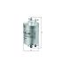 FILTR PALIWA KNEHT KL82 MERCEDES 1.8-5.0 97-