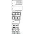 KOMPLET USZCZELEK GŁOWICY VICTOR REINZ 02-52835-01 NISSAN 2.0 QX V6 24V 94-