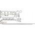 KOMPLET USZCZELEK GŁOWICY VICTOR REINZ 02-53098-02 TOYOTA 2.0D 01-