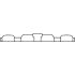 USZCZELKA KOLEKTORA SSĄCEGO CORTECO 450108H VW 2.0 16V 04-