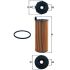 FILTR OLEJU KNEHT OX196/1D VW 2.7-4.2TDI 03-12