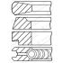 PIERŚCIENIE TŁOKOWE GOETZE 0817460710 0.50 DEUTZ 3k/2.5/2.5/5 F4L913 