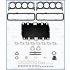KOMPLET USZCZELEK GŁOWICY AJUSA 52133200 ROVER RV 3.9-4.3 V8 89-