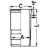 TULEJA CYLINDROWA KOLBENSCHMIDT 89563110 MERCEDES OM457 97-