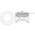TŁOK MV PARTS P7243 STD FORD 1.4 FOCUS 00-
