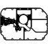 USZCZELKA MISKI OLEJOWEJ CORTECO 028165P VW V6 2.8 92-01