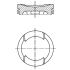 TŁOK MAHLE 0996710 STD DEUTZ 15.2-40.5D 74-