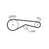 PASEK ROZRZĄDU GATES 5625XS PSA 2.7-3.0D 04-