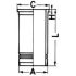 TULEJA CYLINDROWA KOLBENSCHMIDT 88318110 MWM K10.5 59-67