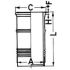 TULEJA CYLINDROWA KOLBENSCHMIDT 89039110 DEUTZ A6M816 74-