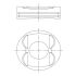 TŁOK MAHLE 0011401 0.25 MERCEDES 3.2-4.3D 97-