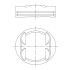 TŁOK MAHLE 0013401 0.25 MERCEDES 2.6 99-05