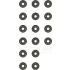 KOMPLET USZCZELNIACZY ZAWOROWYCH VICTOR REINZ 12-34223-02 OPEL 1.6 97-