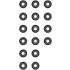 KOMPLET USZCZELNIACZY ZAWOROWYCH VICTOR REINZ 12-53457-02 TOYOTA 1.4-3.0D 00-