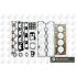 KOMPLET USZCZELEK GŁOWICY BGA HK1732 OPEL 1.6 16V Z16XEP 04-