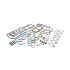 KOMPLET USZCZELEK GŁOWICY BGA HK9540 SUBARU 2.0 IMPREZA DOHC 96-98