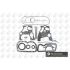 KOMPLET USZCZELEK BLOKU BGA CK1306 OPEL -3.1TD MONTEREY 92-