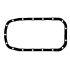 USZCZELKA MISKI OLEJU BGA OPEL 0322 RENAULT 1149cc CLIO 96-