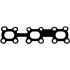 USZCZELKA KOLEKTORA WYDECHOWEGO BGA MG9542 NISSAN 3.5 00-
