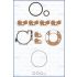 KOMPLET USZCZELEK BLOKU AJUSA 54139000 VOLVO 24V 2.8-2.9 99-
