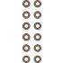KOMPLET USZCZELNIACZY ZAWOROWYCH VICTOR REINZ 12-37802-01 RVI 11.1D 00-