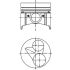 TŁOK KOLBENSCHMIDT 40224600 STD KUBOTA D722A 0.5-0.7D -