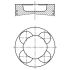 TŁOK MAHLE 0035412 0.50 MERCEDES OM355 67-78