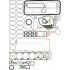 KOMPLET USZCZELEK SILNIKA VICTOR REINZ 01-36535-02 IVECO F3BE0681 00-