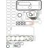 KOMPLET USZCZELEK SILNIKA VICTOR REINZ 01-36535-02 IVECO F3BE0681 00-