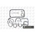 KOMPLET USZCZELEK BLOKU BGA CK1305 FORD 2.5D/TD 91-99