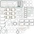 KOMPLET USZCZELEK SILNIKA VICTOR REINZ 01-34885-01 SCANIA 11.7D 96-01