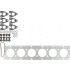 KOMPLET USZCZELEK GŁOWICY VICTOR REINZ 02-37180-02 MAN D2066 -