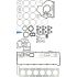 KOMPLET USZCZELEK SILNIKA VICTOR REINZ 01-37180-04 MAN D2066 -