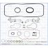 KOMPLET USZCZELEK BLOKU AJUSA 54184200 VOLVO D13A 05-