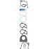 KOMPLET USZCZELEK BLOKU VICTOR REINZ 08-39539-01 VOLVO 16V 1.6 05-