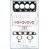 KOMPLET USZCZELEK GŁOWICY AJUSA 52278900 OPEL 16V 2.5DTI 99-