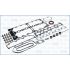KOMPLET USZCZELEK GŁOWICY AJUSA 53033400 FIAT 16V 2.3JTD 02-