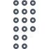 KOMPLET USZCZELNIACZY ZAWOROWYCH GLASER N93033-00 TOYOTA 16V 1.0-1.5 98-
