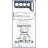 KOMPLET USZCZELEK GŁOWICY AJUSA 52345300 MERCEDES 16V 2.1D 08-