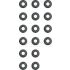 KOMPLET USZCZELNIACZY ZAWOROWYCH VICTOR REINZ 12-52829-01 MITSUBISHI 2.4 03-