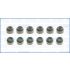 KOMPLET USZCZELNIACZY ZAWOROWYCH AJUSA 57065600 SUBARU 24V 3.0 03-