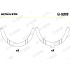 PANEWKI OPOROWE GLYCO A1754 STD TOYOTA 1.0-1.3 84-99