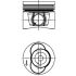 TŁOK KOLBENSCHMIDT 40715620 0.50 VW 2.5D 04-