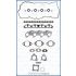 KOMPLET USZCZELEK GŁOWICY AJUSA 53038100 HYUNDAI 16V 1.6CRDI 06-