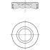 TŁOK MAHLE 0101900 STD IVECO F2BE0681 98-