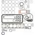 KOMPLET USZCZELEK SILNIKA GLASER S40537-00 IVECO F3AE0681 93-