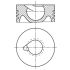 TŁOK MAHLE 2273800 MAN D0226 82-