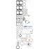 KOMPLET USZCZELEK SILNIKA GLASER S37175-00 MAN D0826 -